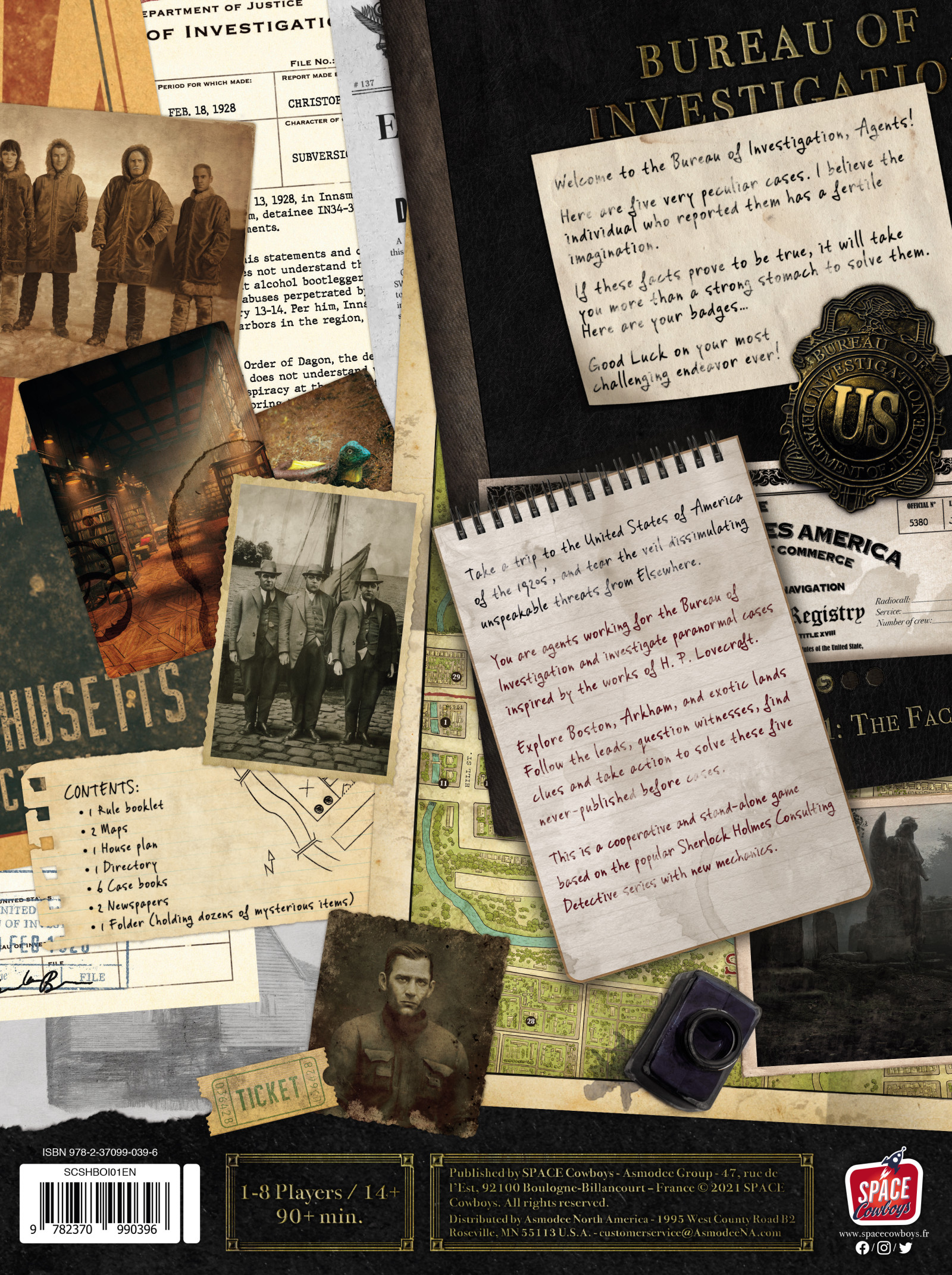 Sherlock Holmes : Bureau of Investigation - Investigations in Arkham and Elsewhere